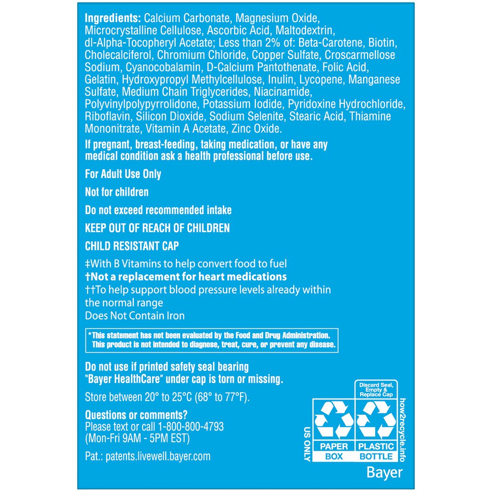 One-A-Day, One A Day Men's Health Formula Multivitamin - Multimineral Tablets, 100 Tabs import mania