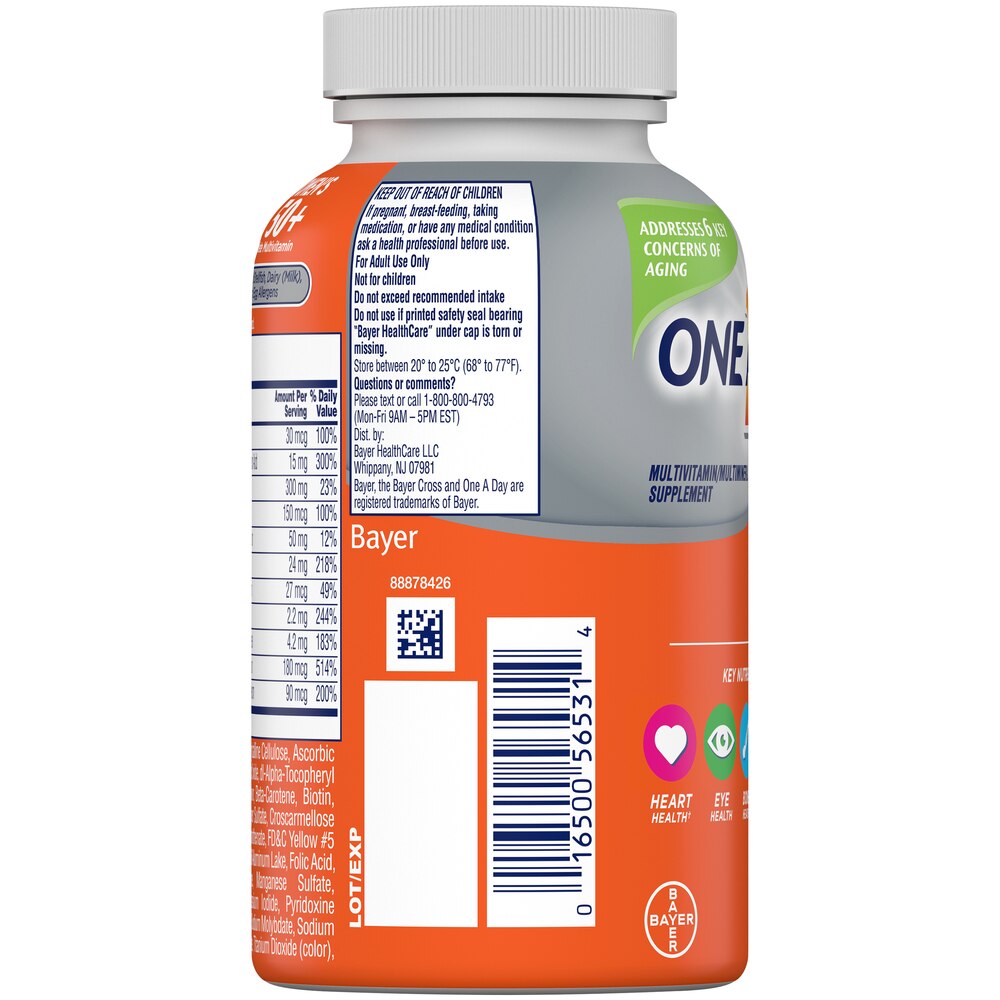 One A Day Women's 50+ Healthy Advantage Multivitamin Tablets 100