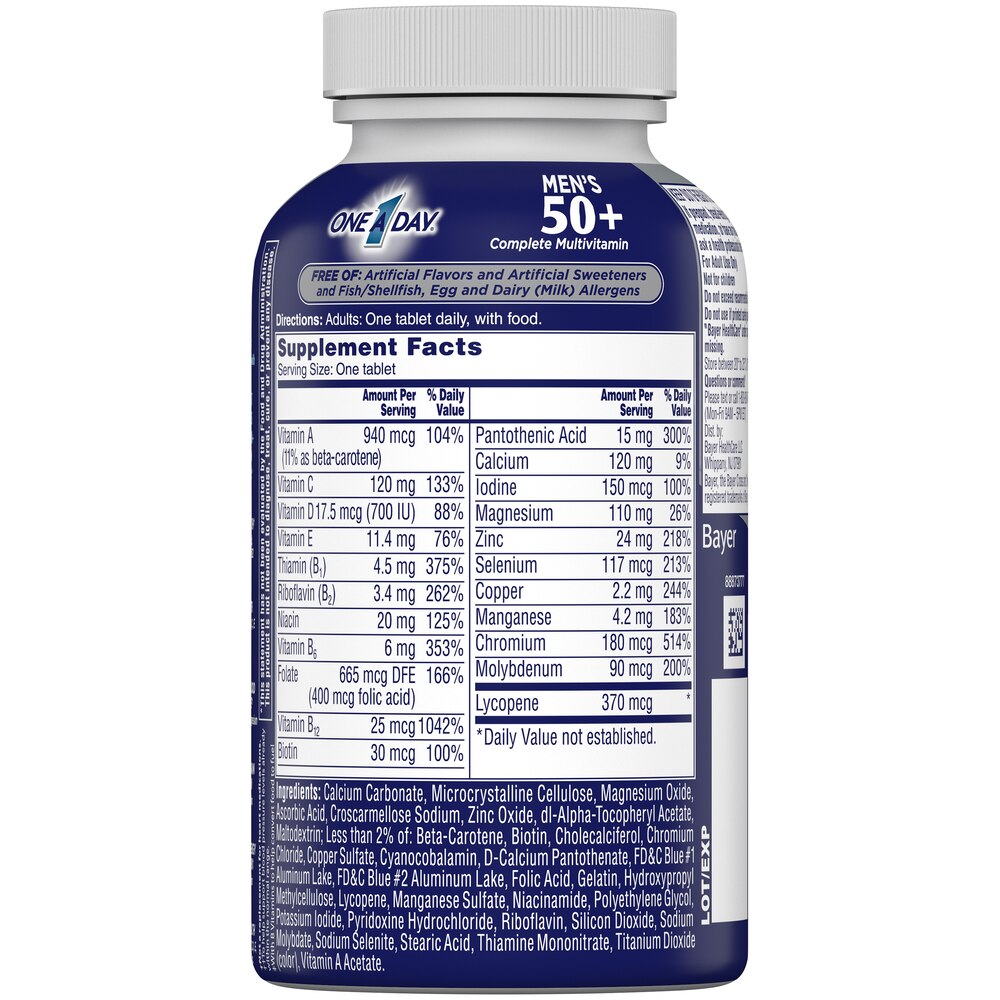 One A Day Men's 50+ Healthy Advantage Multivitamin