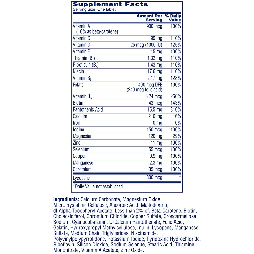 One A Day Men's Health Formula Multivitamin Tablets