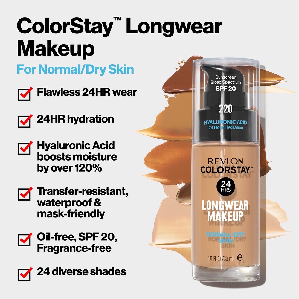 Revlon Colorstay Makeup Normal/Dry, Natural Beige