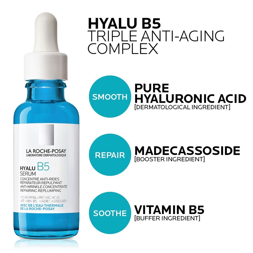 La Roche-Posay Hyalu B5 Pure Hyaluronic Acid Face Serum with Vitamin B5