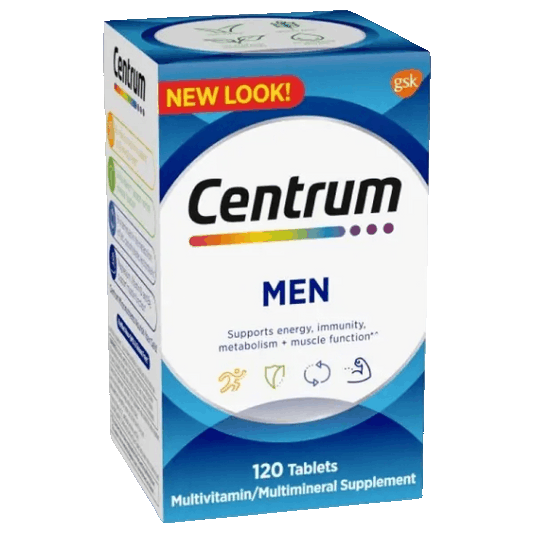 Centrum Men Multivitamin 120 Tablets - Import Mania