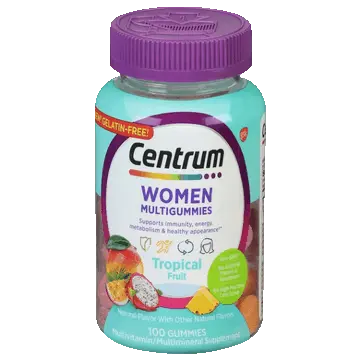 Centrum Women Multivitamin Gummies (100 Count) in Pakistan - Import Mania