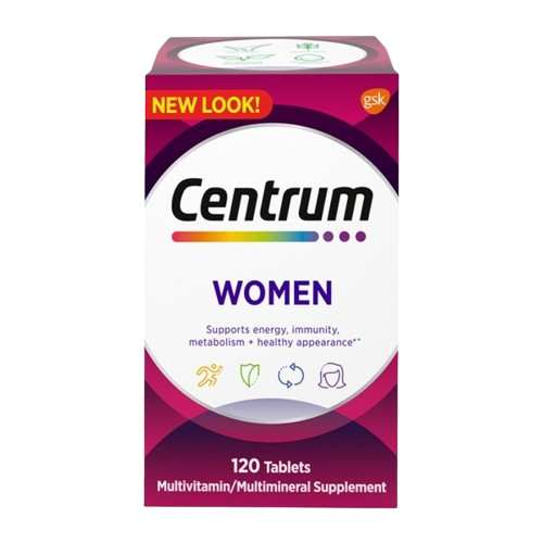 Centrum Women Multivitamin Tablets Original Imported Bottle