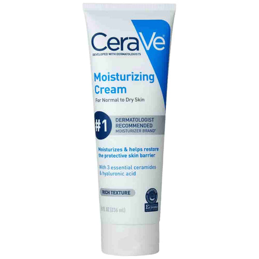 CeraVe Moisturizing Cream, Body and Face Moisturizer - Import Mania