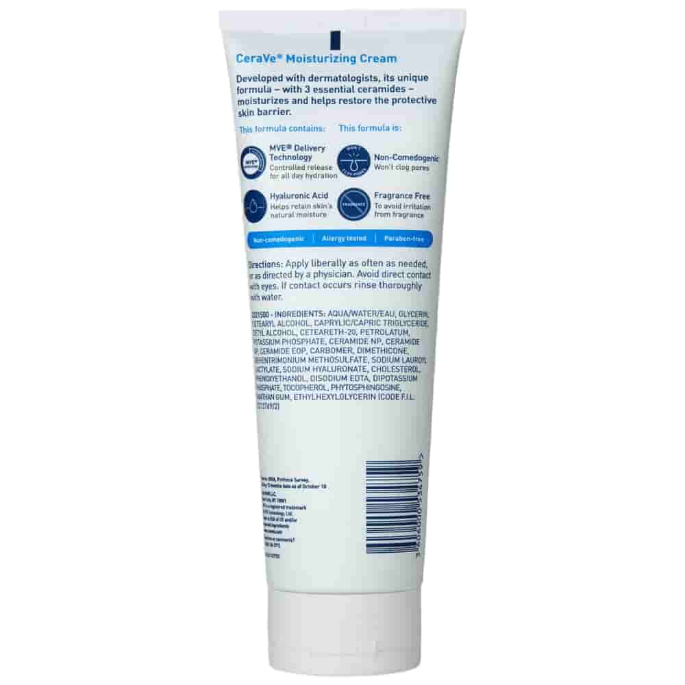 CeraVe Moisturizing Cream, Body and Face Moisturizer - Import Mania