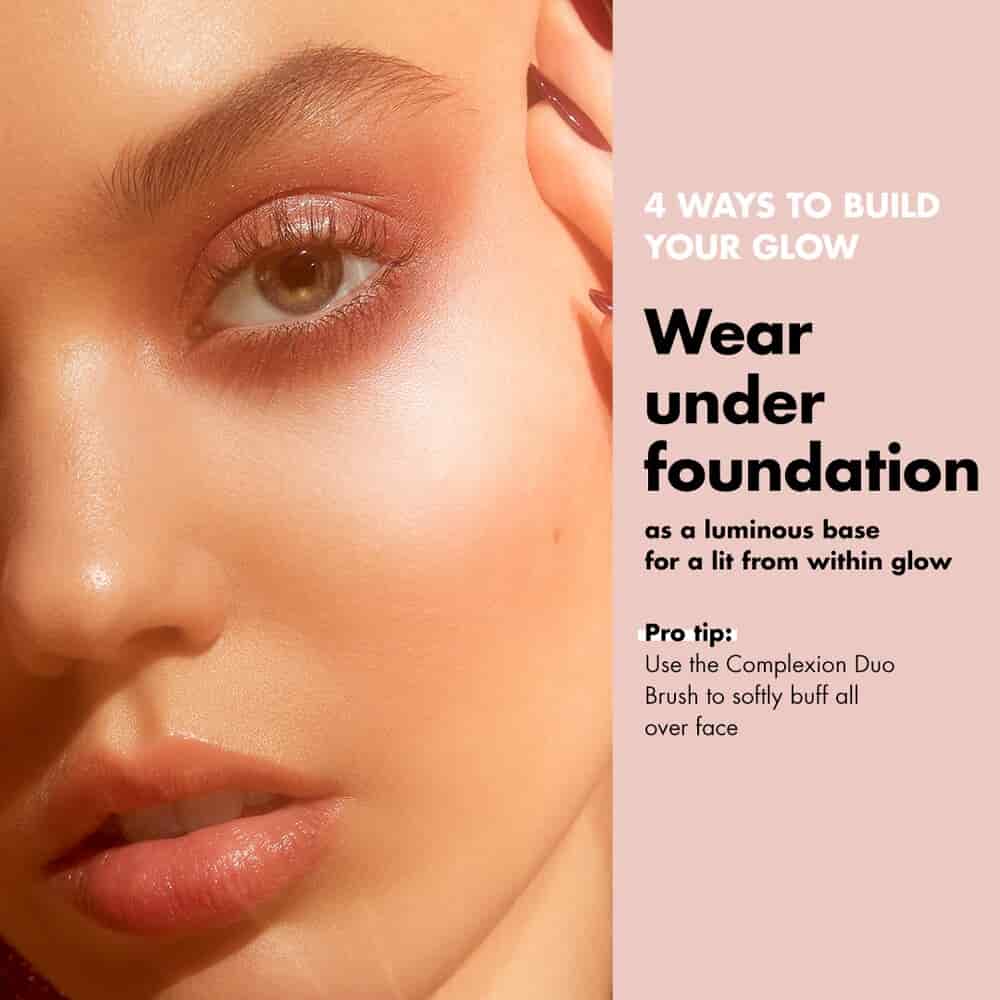 a picture showing 4 tips to build your glow