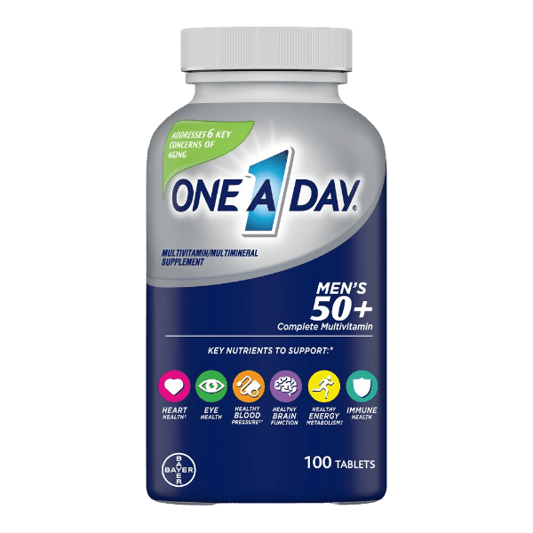 One A Day Men 50+ Complete Multivitamin - Import Mania