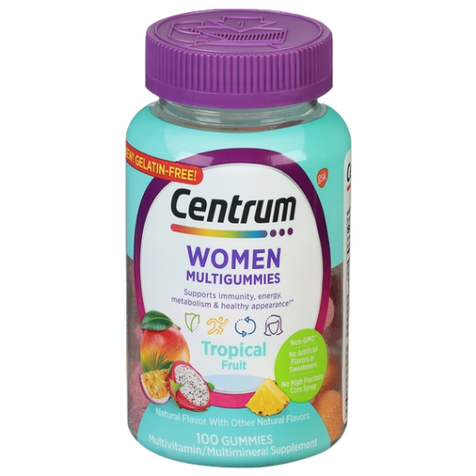 Centrum Women Multivitamin 100 Gummies (Gelatin Free)