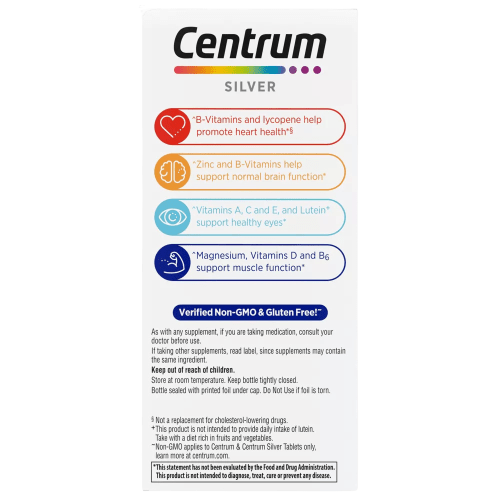 Centrum Silver Men 100 Tablets - Import Mania