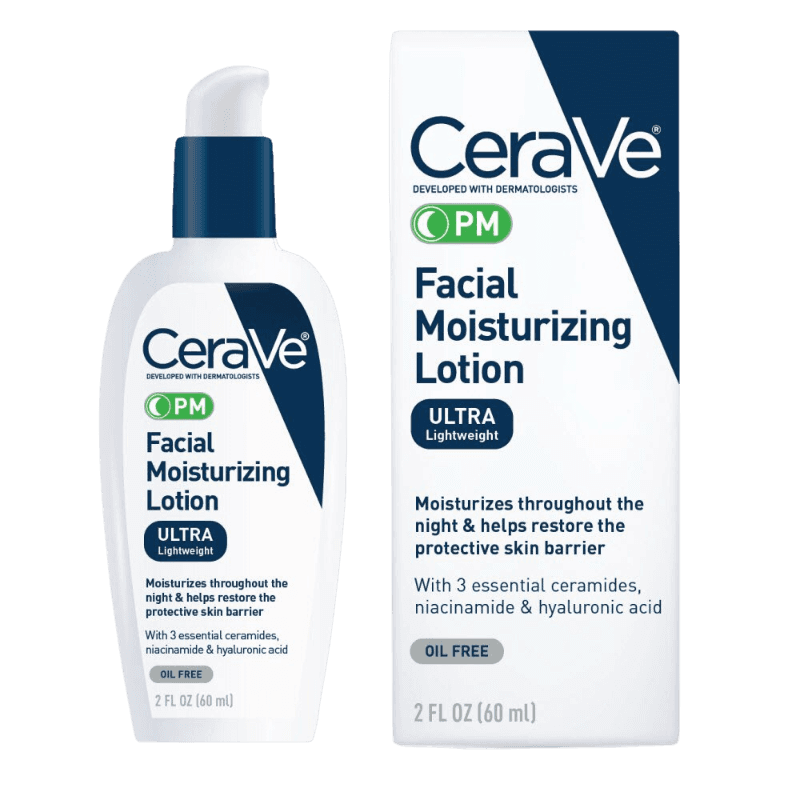 CeraVe PM Facial Moisturizing Lotion - Import Mania